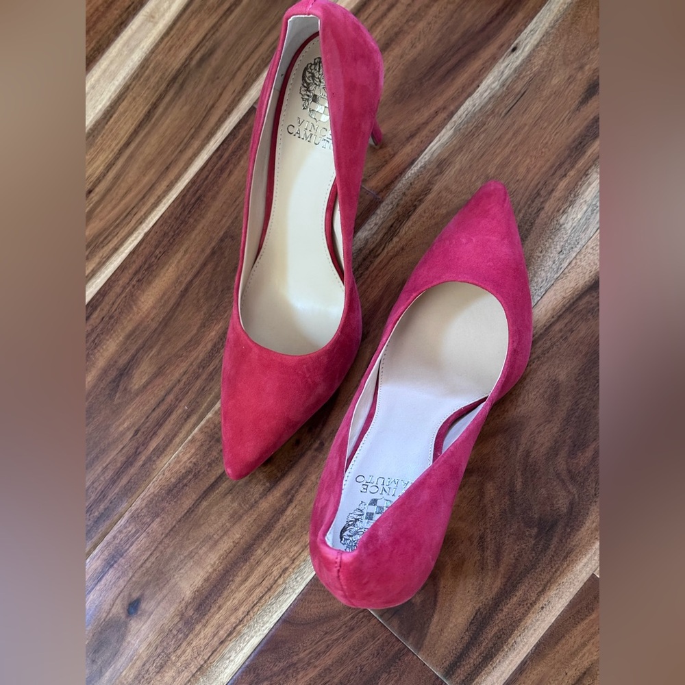 Vince Camuto Women's Bold Red Heels